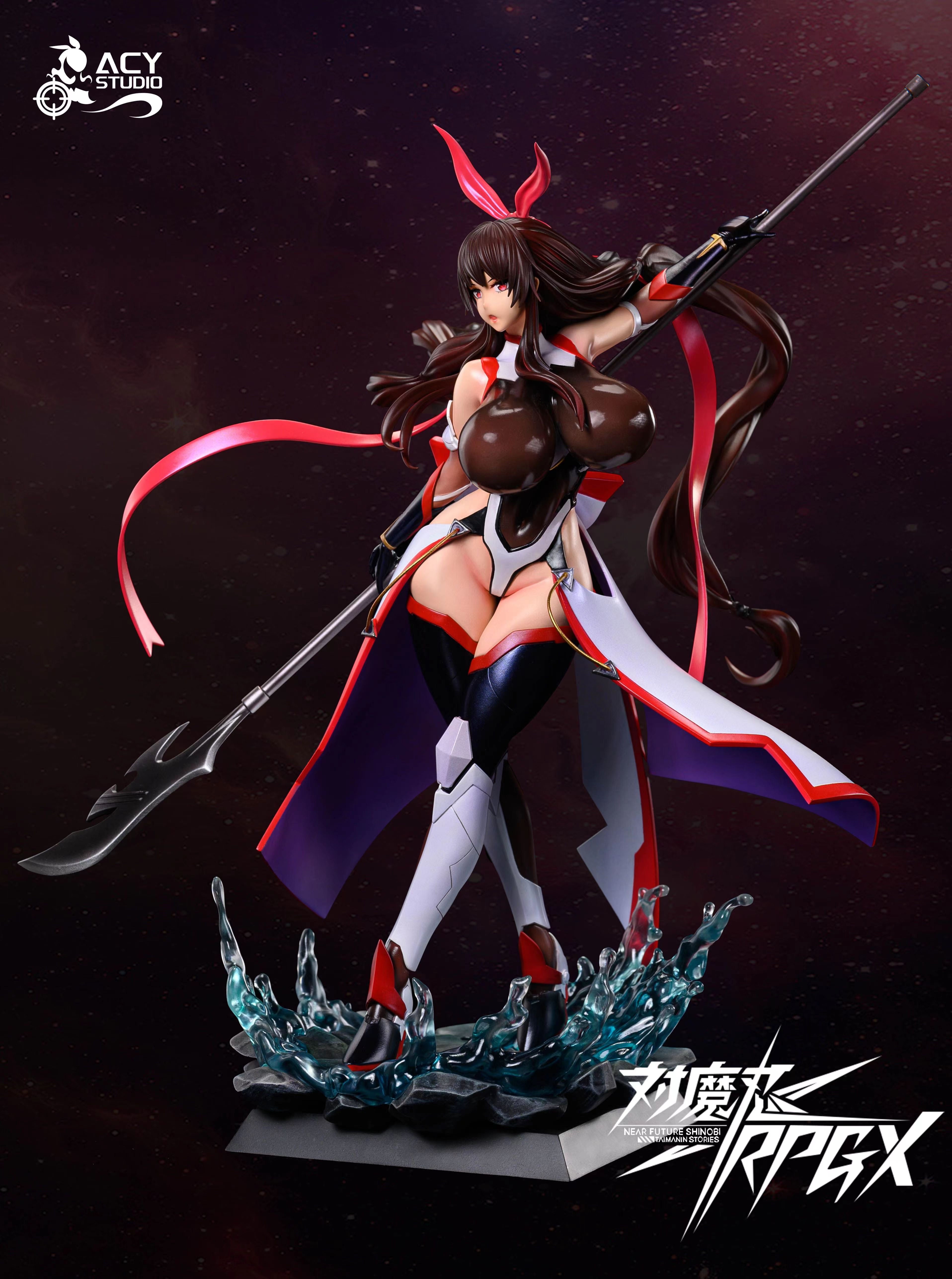 Mouse Unit 対魔忍ユキカゼ 水城不知火 ガレージキット レジンキャスト 